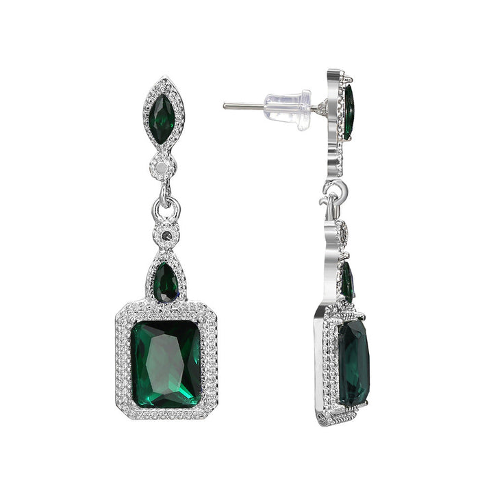 Clarion™ - Verdancia Earrings in White Gold