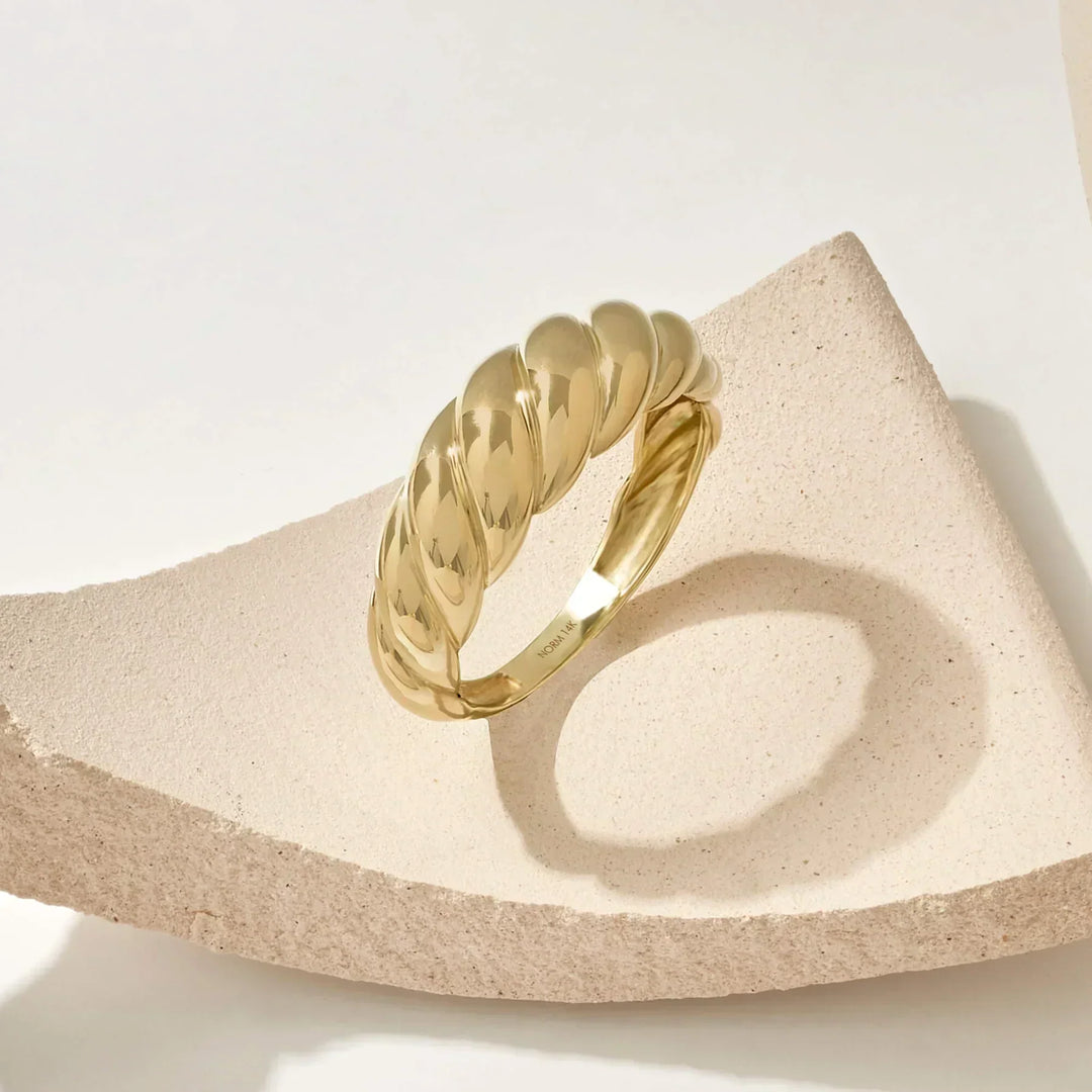 Gold Croissant Ring™