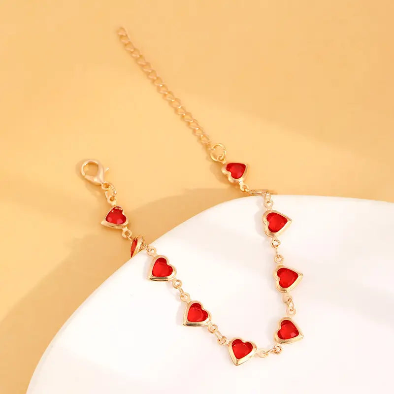 Ophelyra™ - Garnetelle Bracelet in Gold