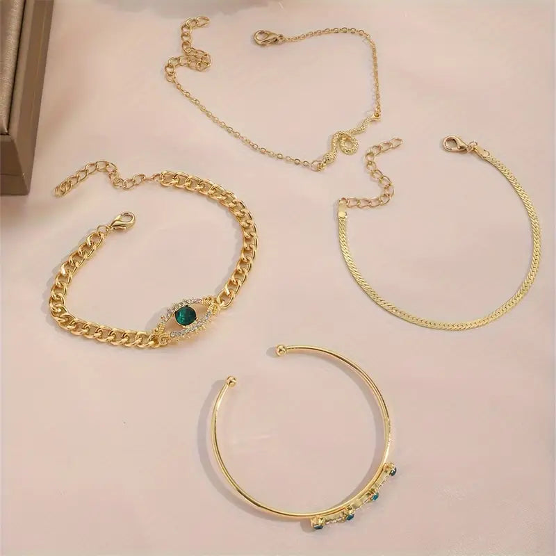 Serpina Veyra™ - Gold Bracelet Set