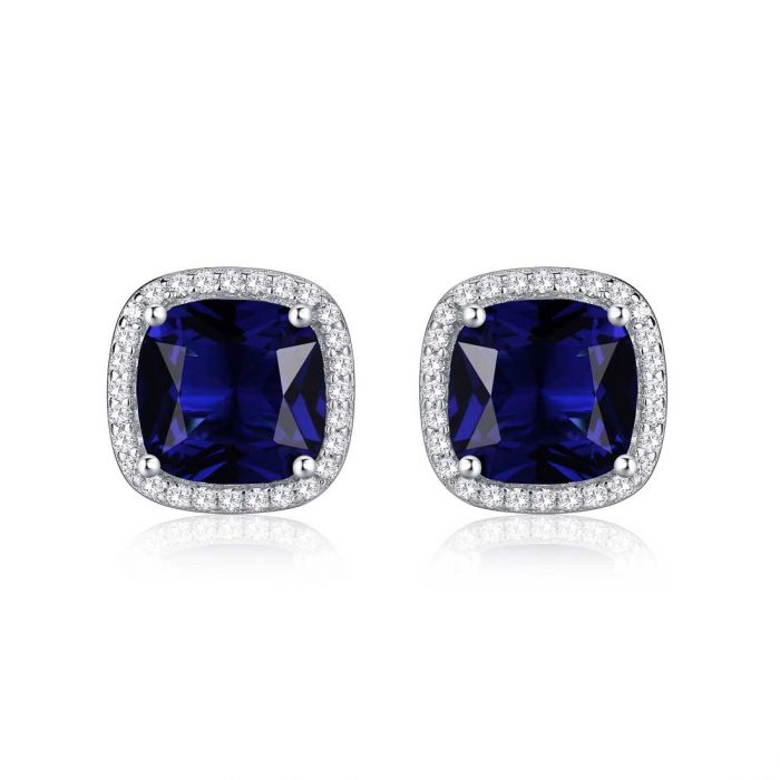 Saphir™ - Elegant Square Stud Earrings