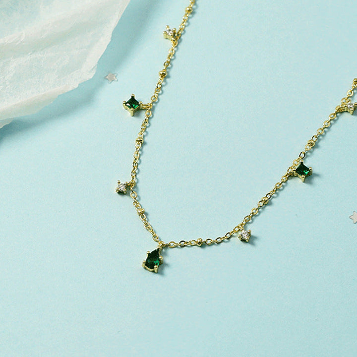 Corinne Delaire™ - White Gold Necklace