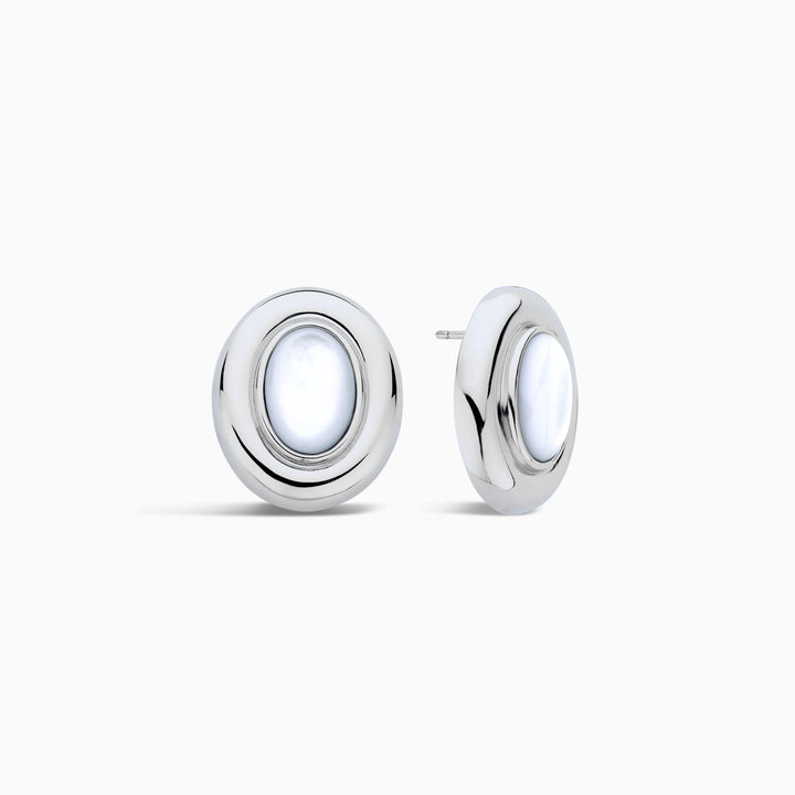 Giselle™ - Pearl Earrings in White Gold