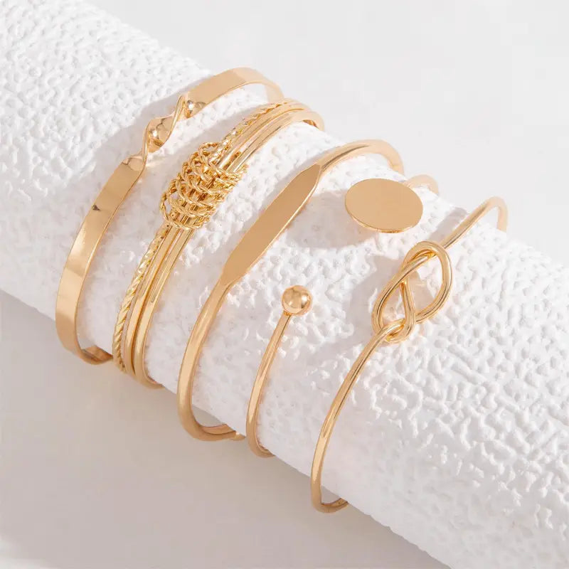 Knotted™ - Gold Elegance Bracelet Collection