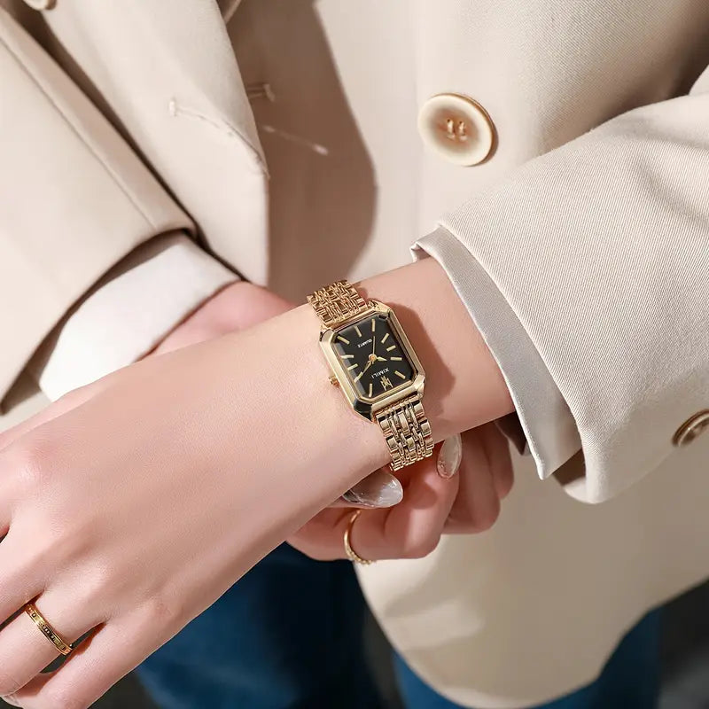 Regalia™ - Elegant Gold Link Watch