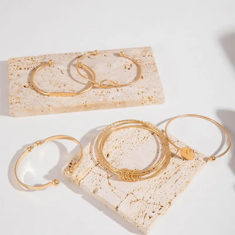 Knotted™ - Gold Elegance Bracelet Collection