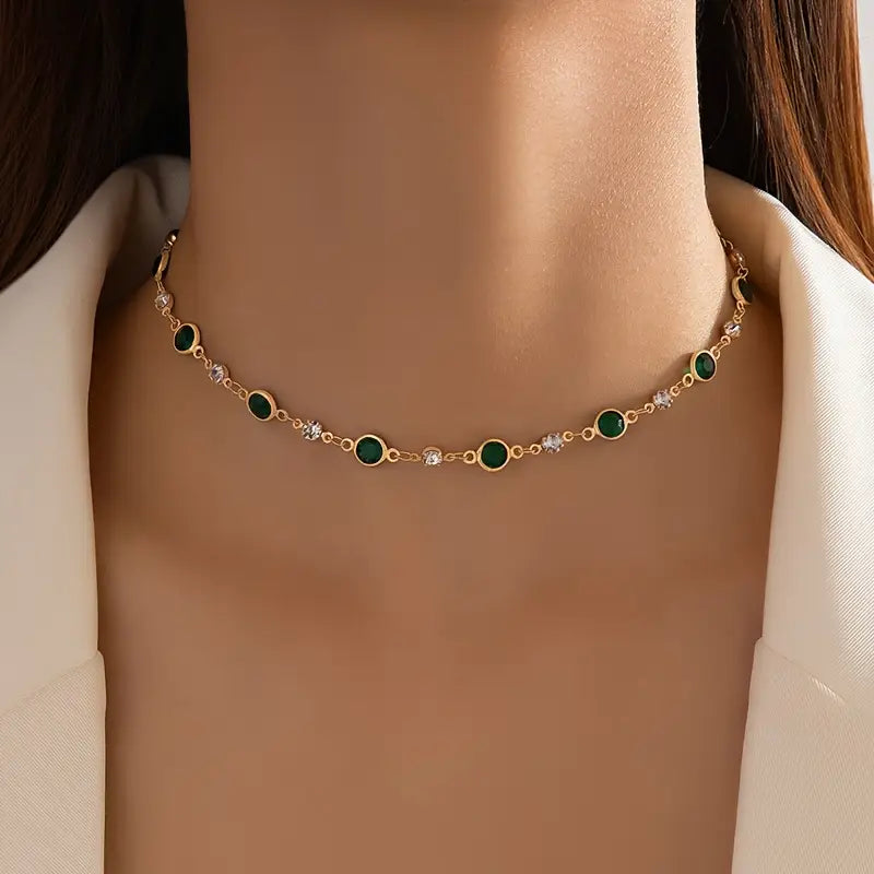 Emerald Elegance™ - Pendant Necklace