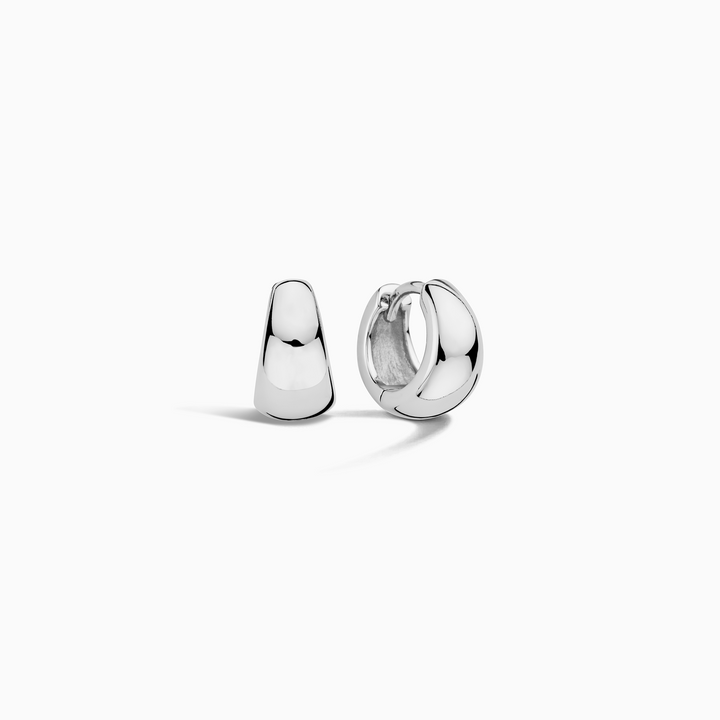 Rue™ Mini Hoops - White Gold