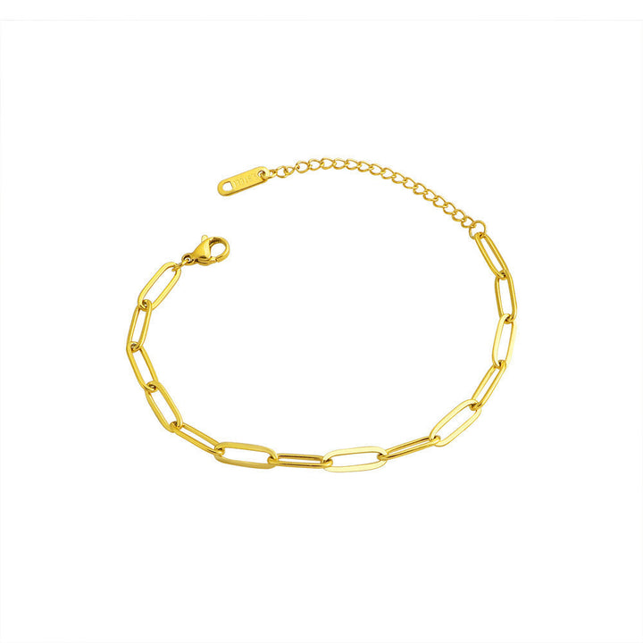 Venice™ - White Gold Link Bracelet