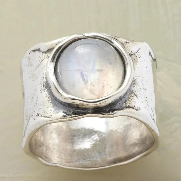Moonstone™ - Elegant Silver Ring