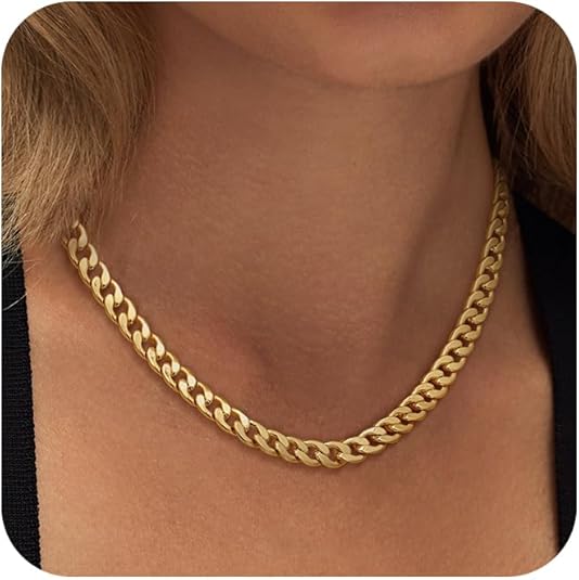 Cavaro™ - Bold Gold Cuban Link Necklace