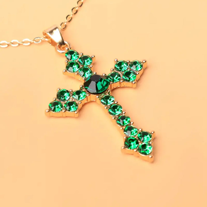 Veridienne™ - Croixheart Necklace in Gold