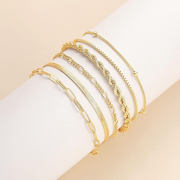 Isabella™ - Gold Bracelet Set