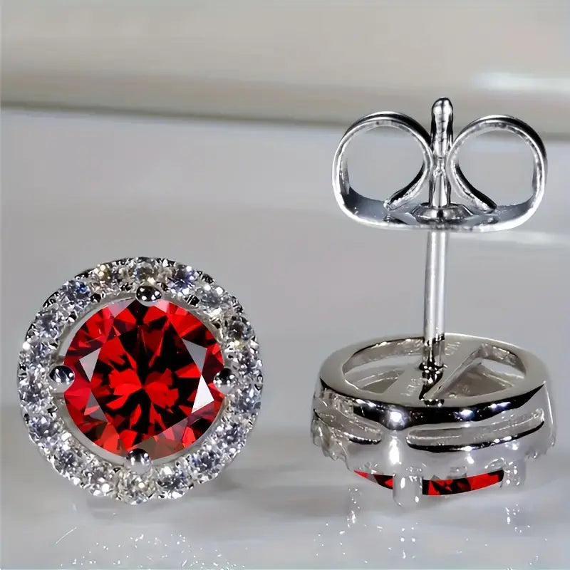 Lucia™ - Rosavelle Earrings in White Gold