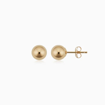 Gold Have a Ball Studs