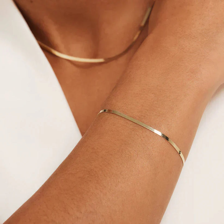 Soleil Serpent™ - Gold Bracelet