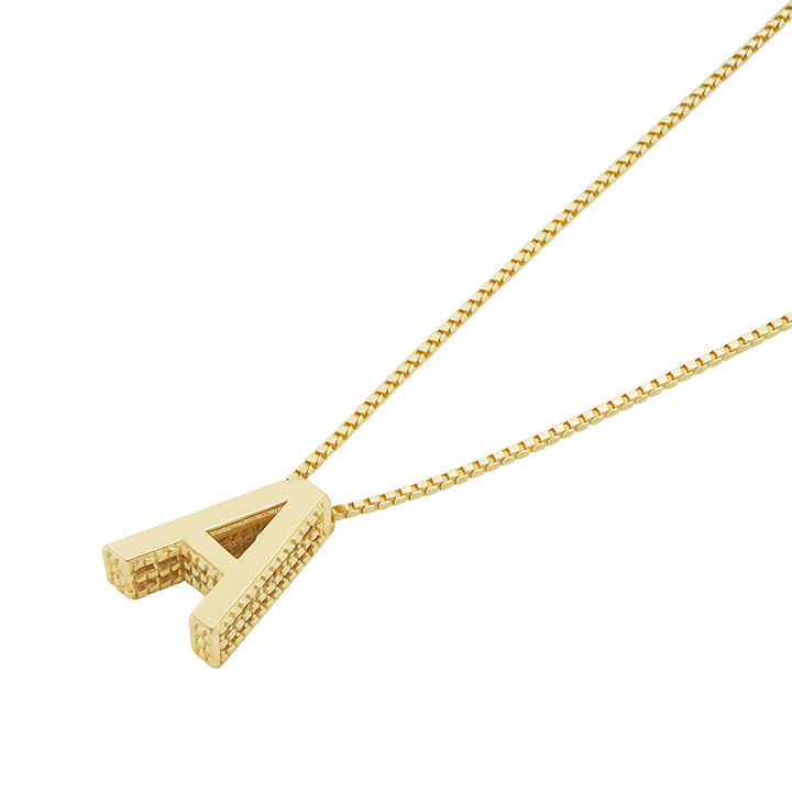 LoveNote™ - Gold Initial Pendant Necklace