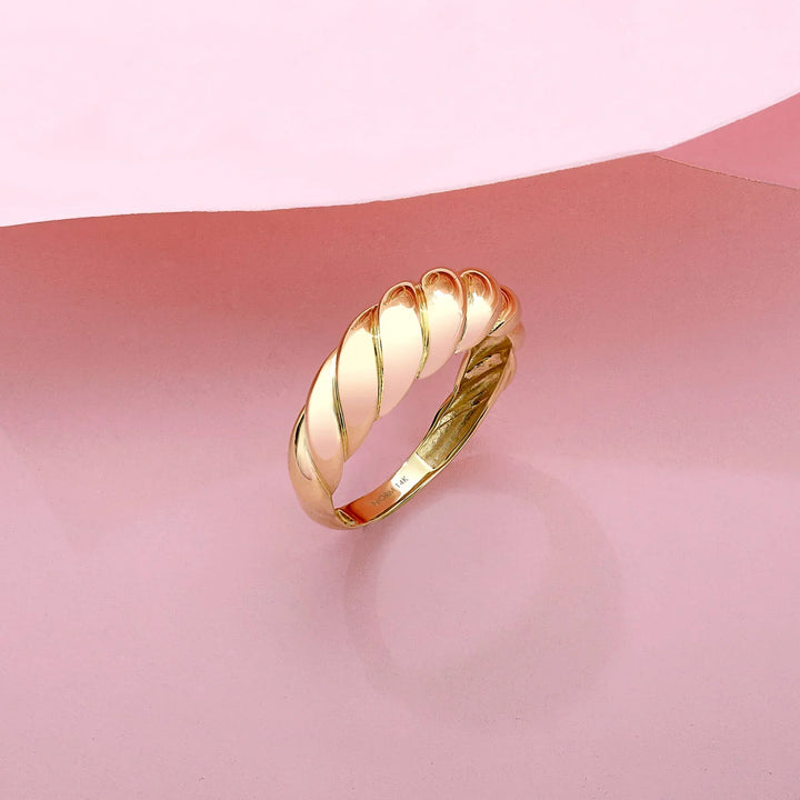 Golden Croissant Ring™