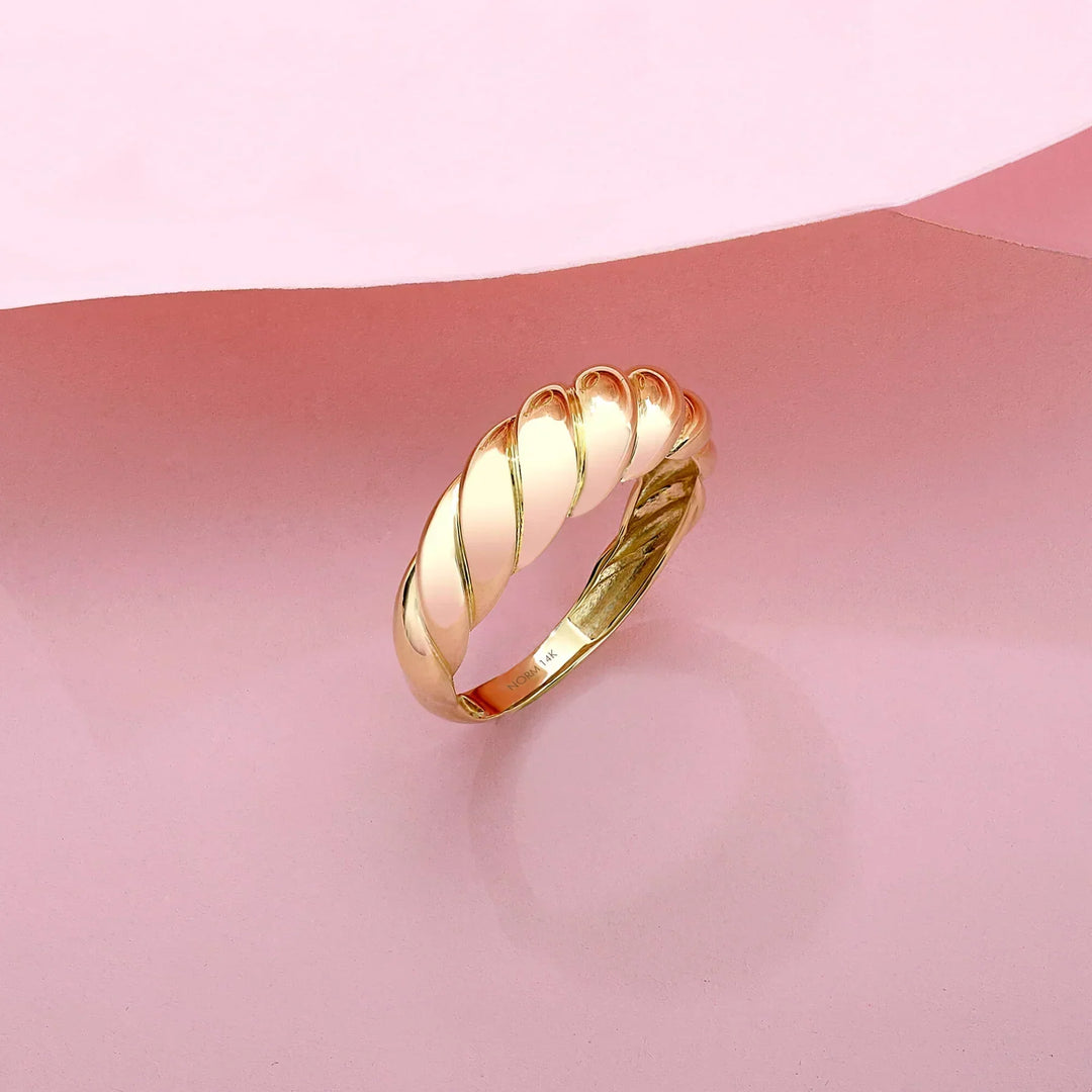 Gold Croissant Ring™