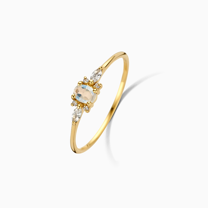 Muse™ - Gold Moonstone Ring