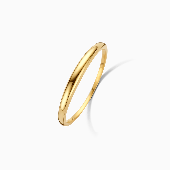Gilded Elegance™ - Slim Dome Ring
