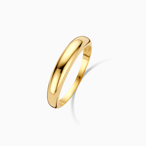 Dahlia™ - Midi Dome Ring in Gold