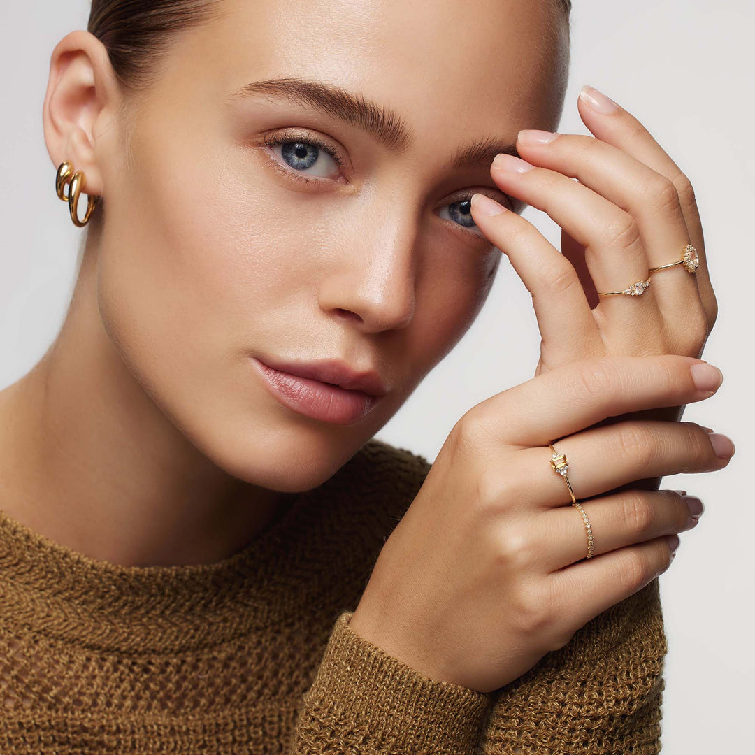 Muse™ - Gold Moonstone Ring
