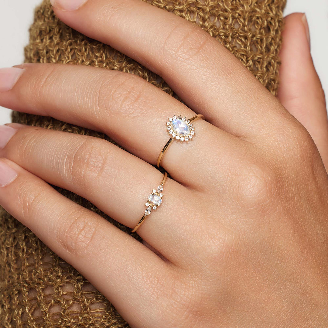 Muse™ - Gold Moonstone Ring