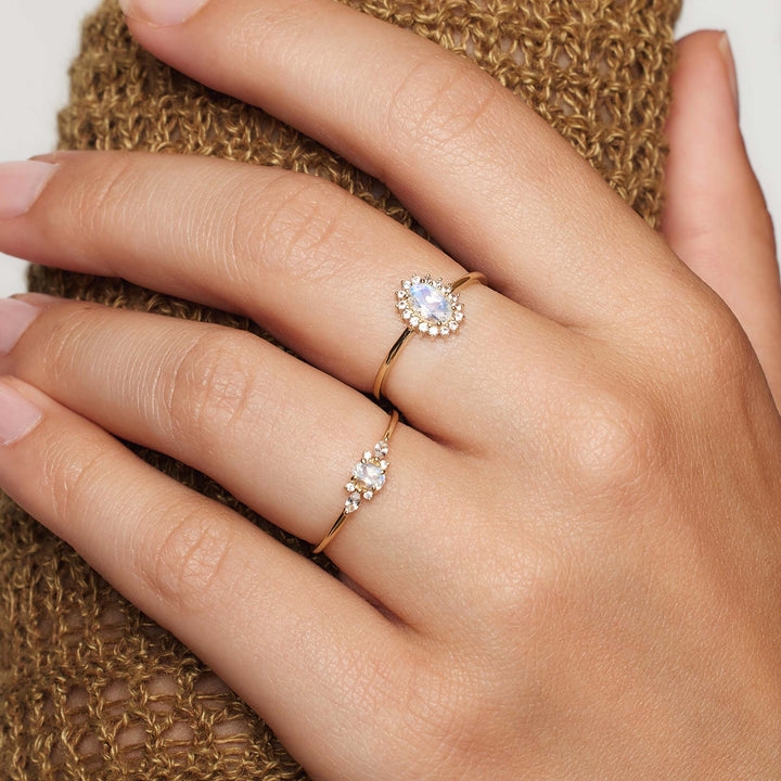 Muse™ - Gold Moonstone Ring