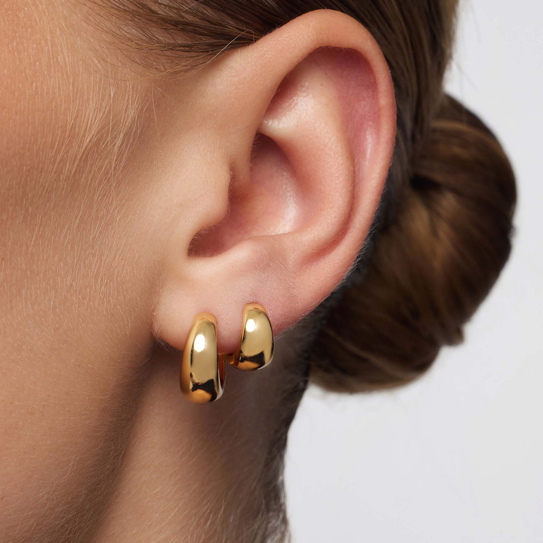 Rue™ Mini Gold Hoops