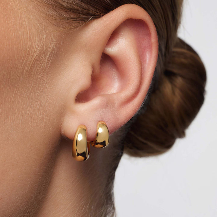 Rue™ Mini Gold Hoops