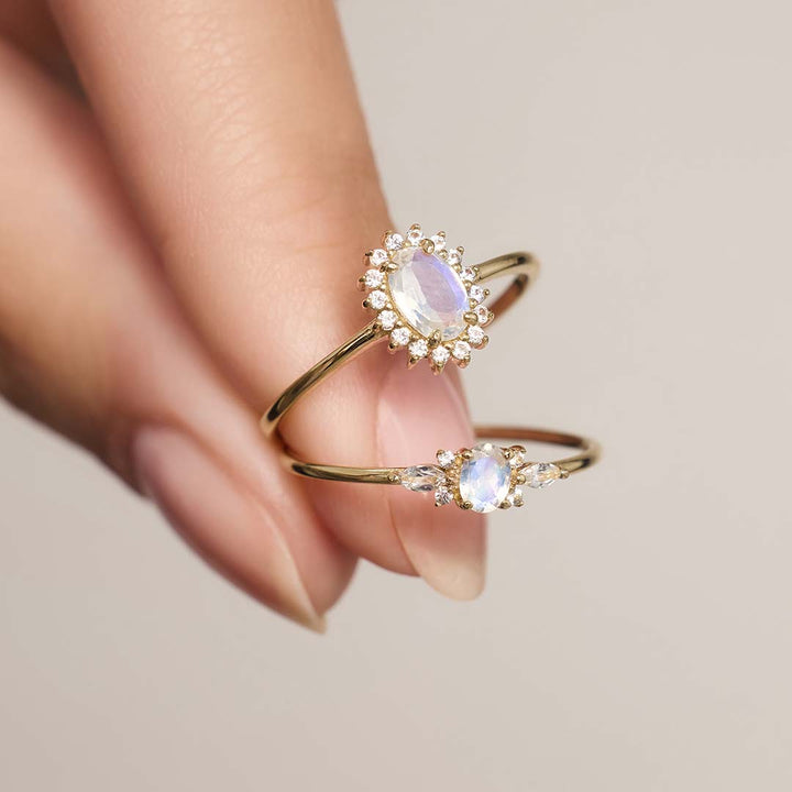 Muse™ - Gold Moonstone Ring