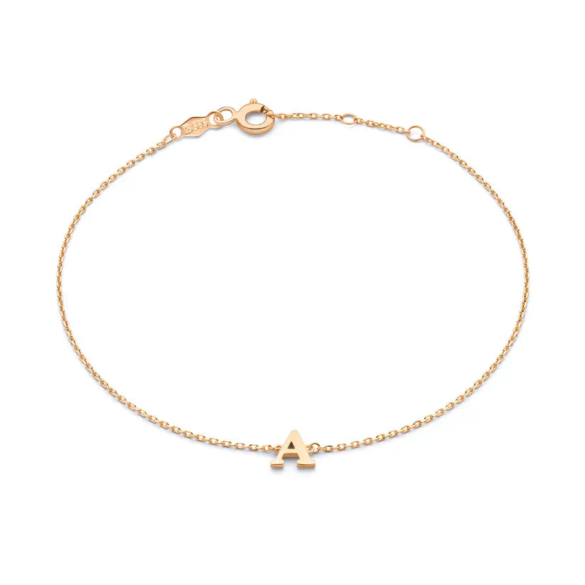 Vita Signa™ - Initial Bracelet in Gold