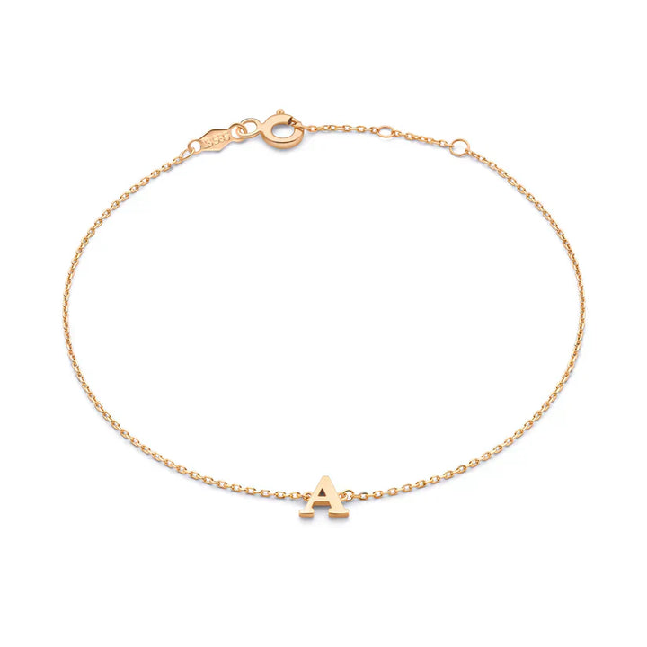 Vita Signa™ - Initial Bracelet in Gold