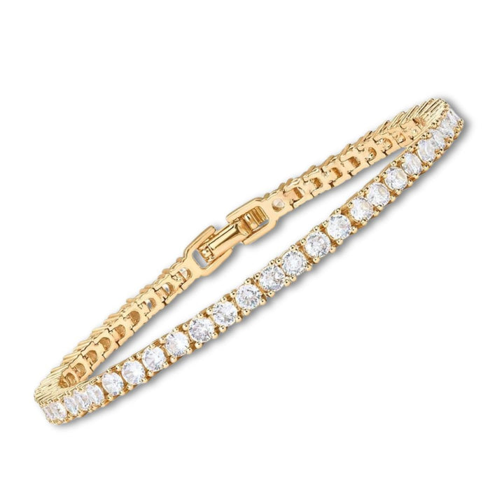 Gold Elegance™ - Tennis Bracelet