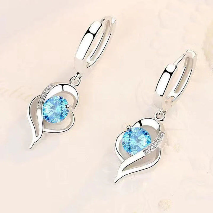 Eclipse™ - Heart Drop Earrings