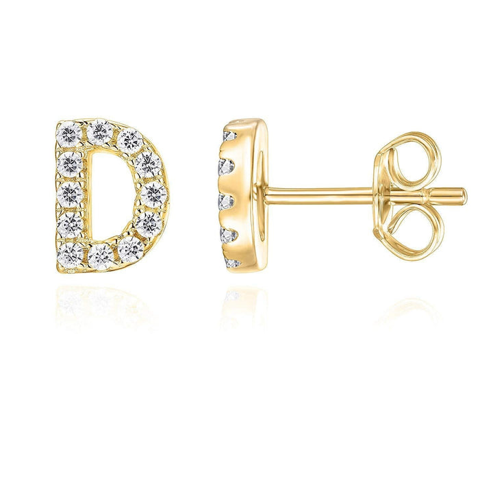 Initial Earring - Gold | Single Piece