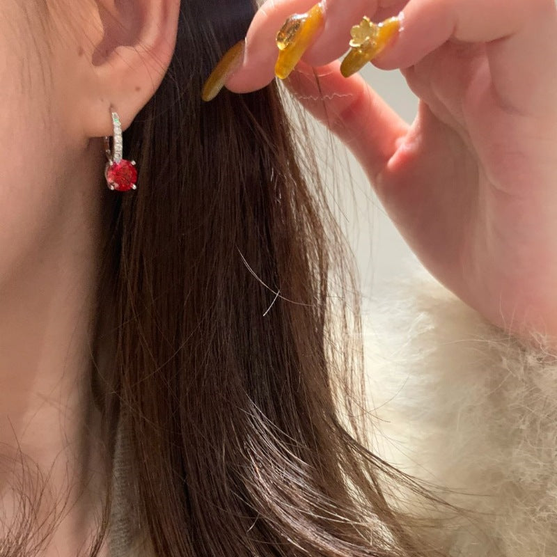 Celira™ - Orvane Earrings in White Gold