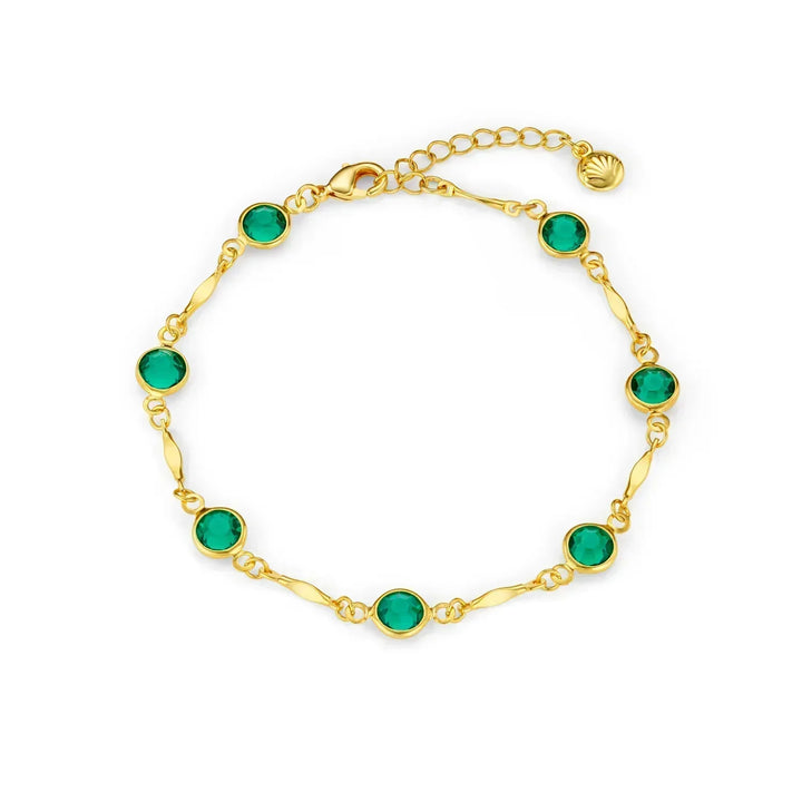 Emeralda™ - Gold Chain Link Bracelet