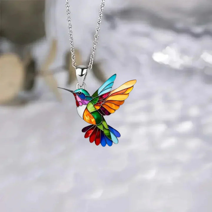 Hummingbird Harmony™ - Elegant Necklace with Complimentary Earrings - Limited Time Offer