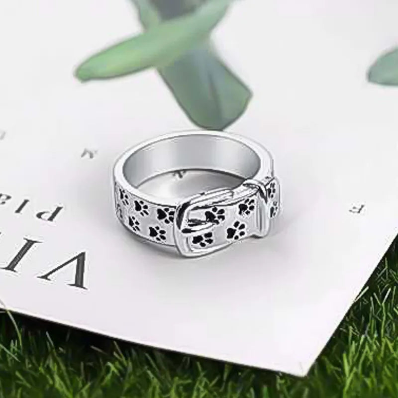 Pawfect Charm™ - Adorable Dog-Inspired Collar Ring