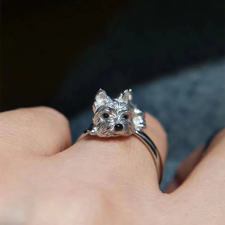 Vintage-Inspired Adjustable Dog Ring