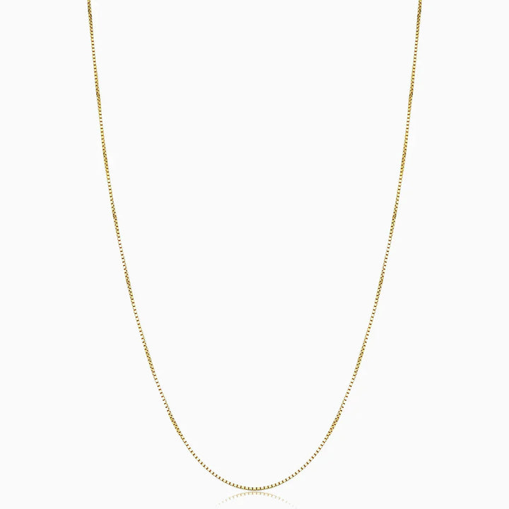 Bodega Box Necklace - Gold Edition