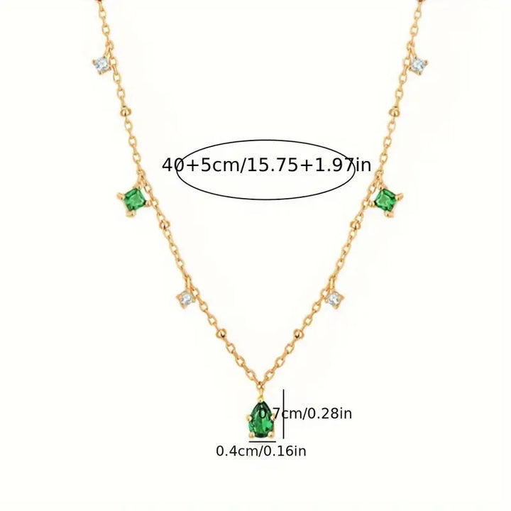 Corinne Delaire™ - White Gold Necklace