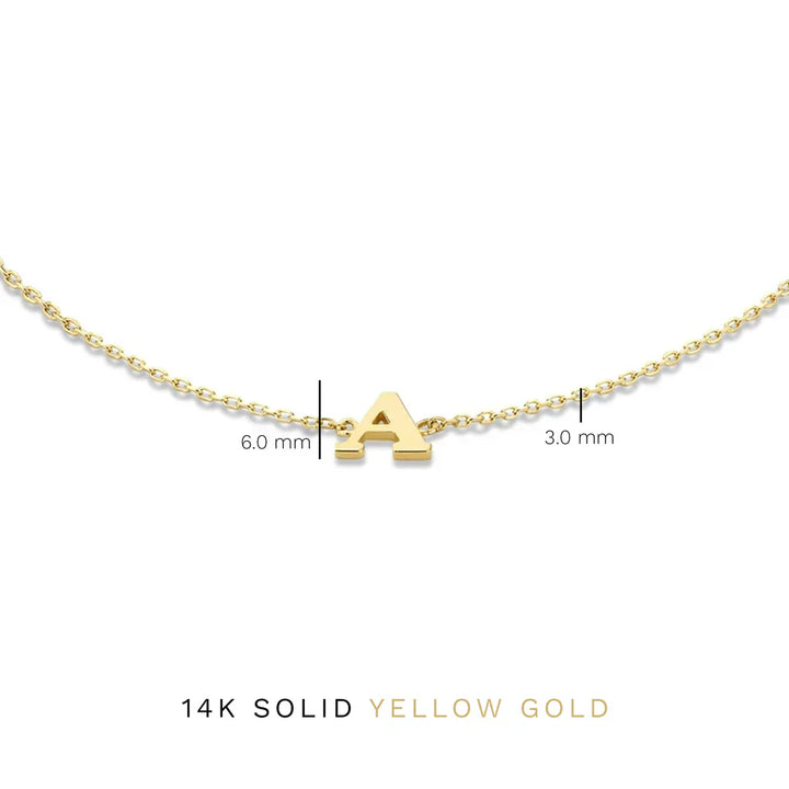 Vita Signa™ - Initial Bracelet in Gold