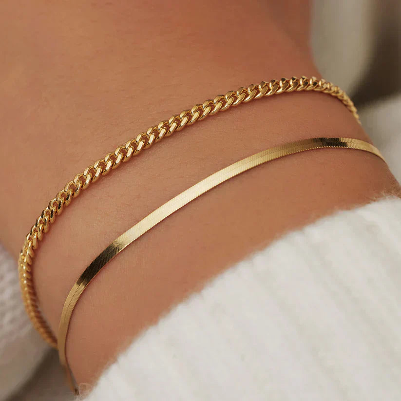 Soleil Serpent™ - Gold Bracelet