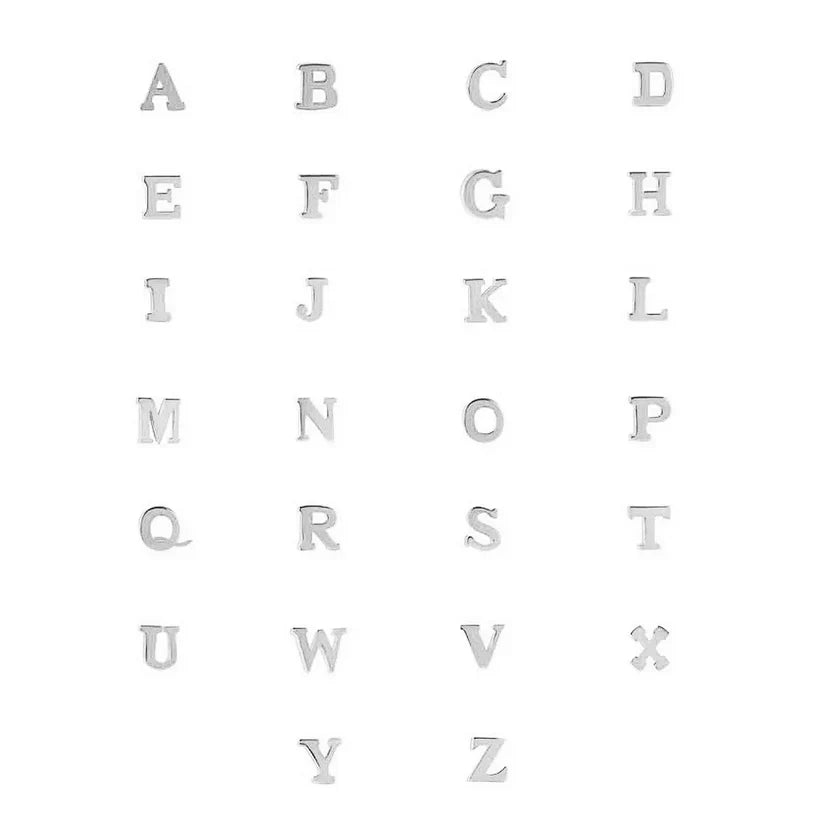 Vita Signa™ - White Gold Initial Bracelet