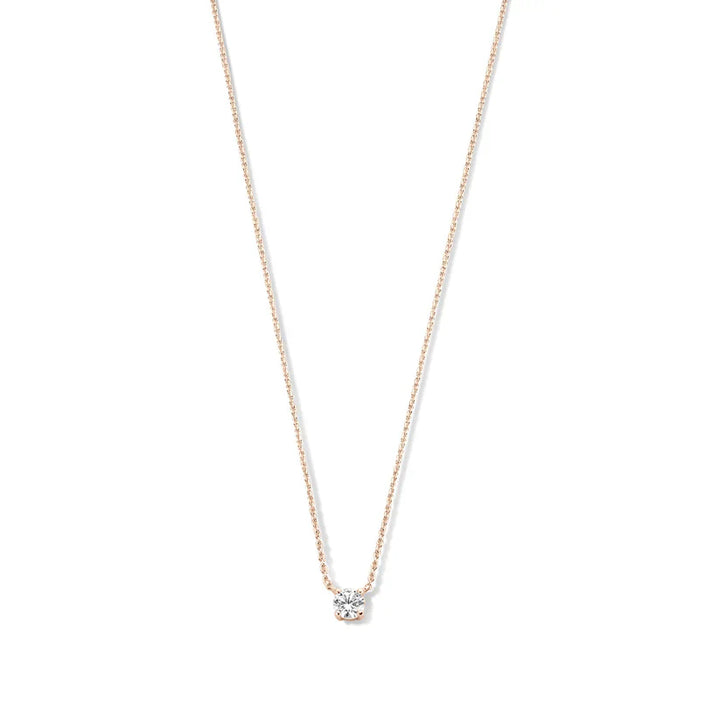 Cléa™ - Moissanite Stone Necklace in Gold