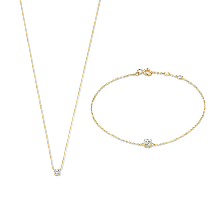 Cléa™ - Moissanite Stone Set in Gold