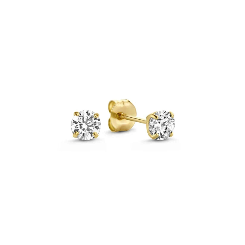 Larmes™ - Gold Stone Earring Set